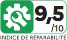 indice de réparabilité 9,5 sur 10 - Vélos voitures sur mesures, à TOURS, Centre-Val de Loire, France